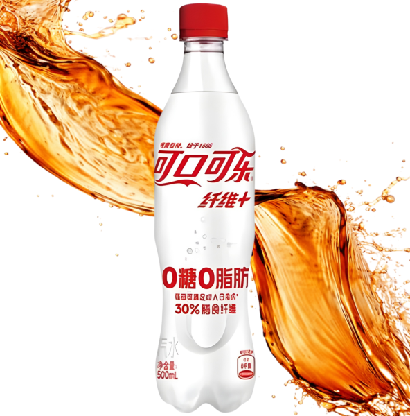Coca-Cola - Fiber Plus Zero Sugar CHINA 500 ml